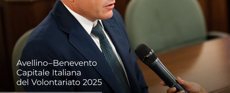 Presentata la candidatura di “Avellino Benevento a Capitale Italiana del Volontariato 2025”