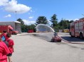 Avellino: Visita del campo scuola organizzato dall’associazione di Volontariato Falchi antincendio presso il Comando dei Vigili del Fuoco