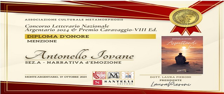 Diploma D'Onore Iovane